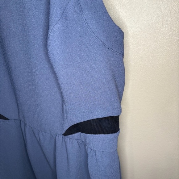 BCBGeneration Navy Halter Fit & Flair Dress - Picture 4 of 8